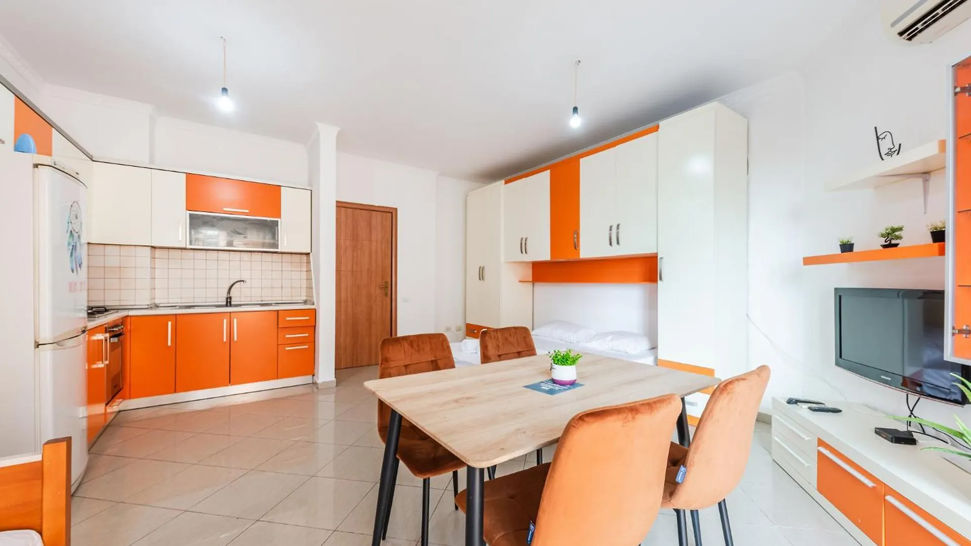 Apartment Orange Beachfront Studio By Ps Golem  Albania