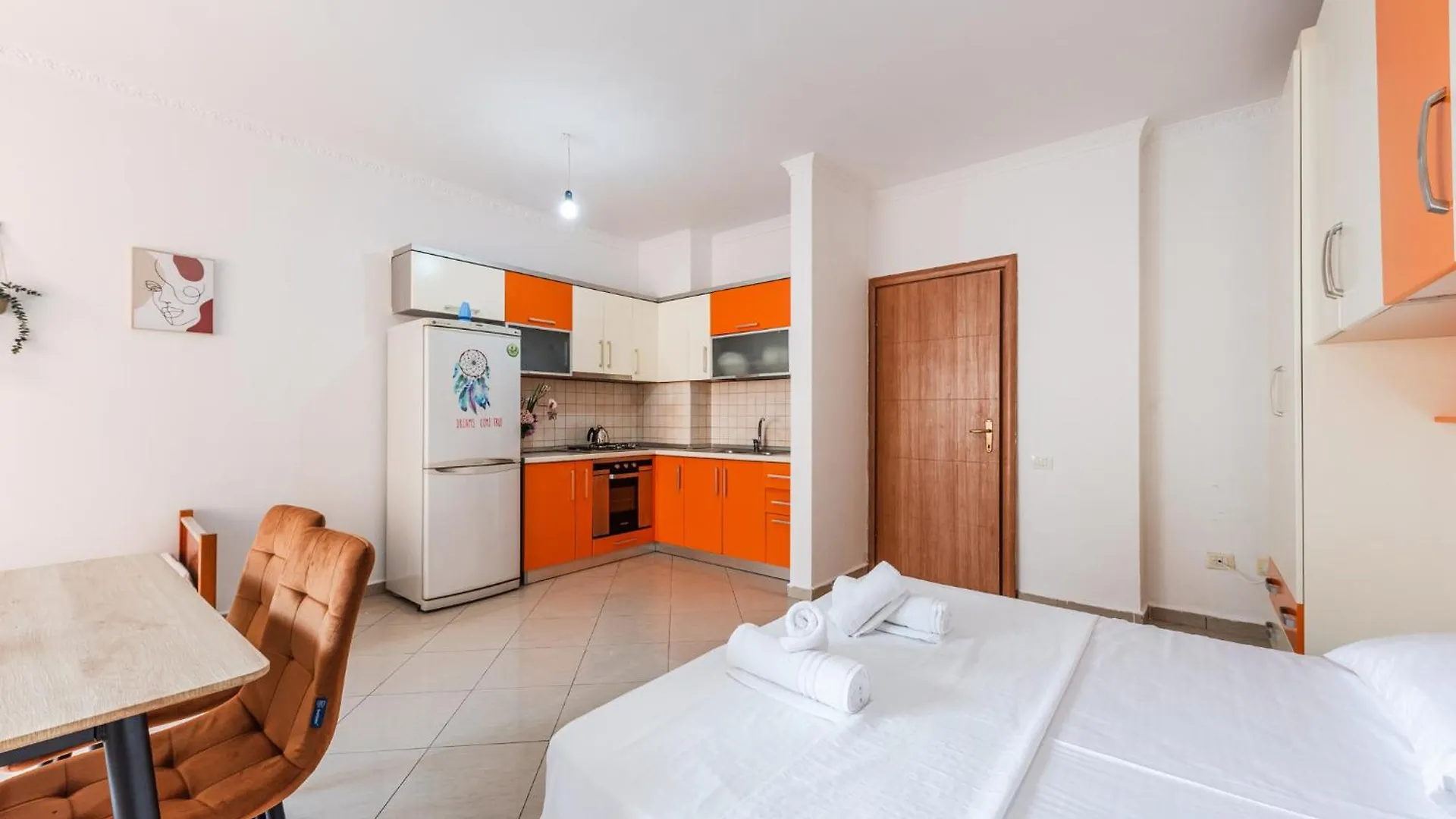Apartment Orange Beachfront Studio By Ps Golem  Albania